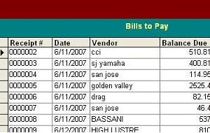 Bills to pay